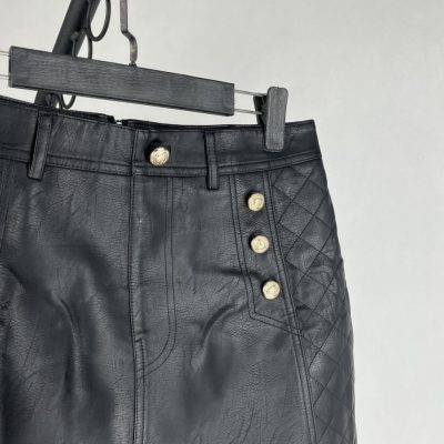 دامن کوتاه چرم