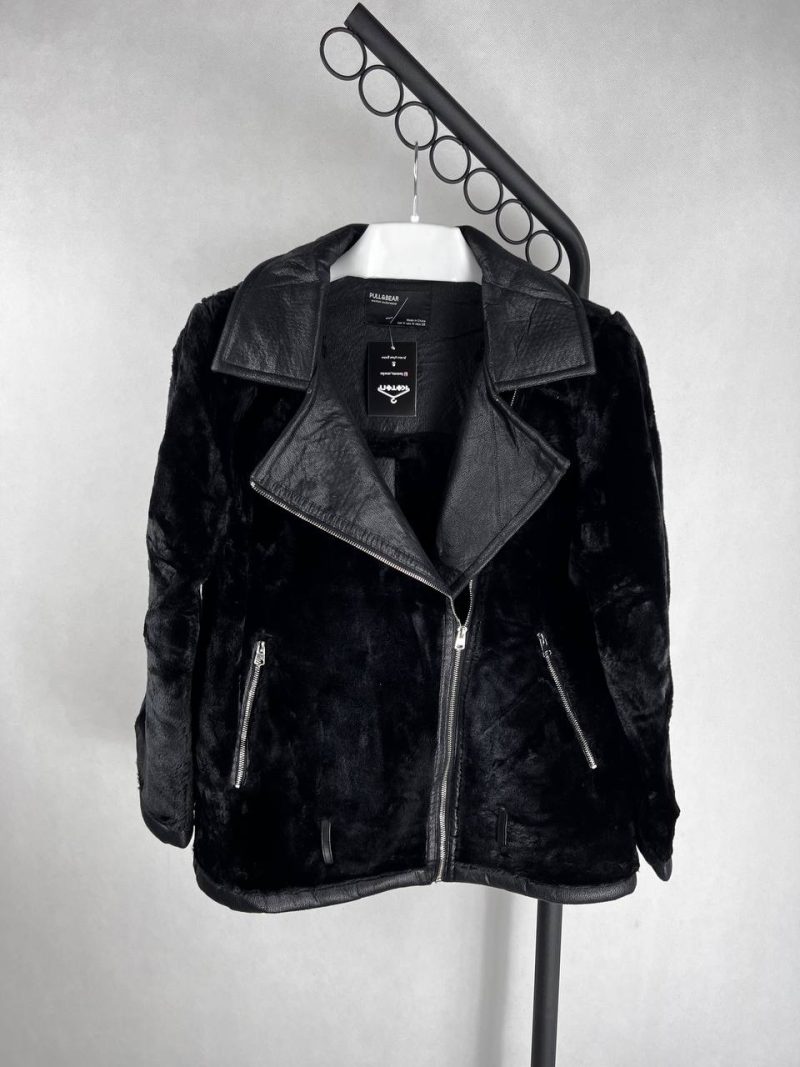 کت خز برند PULL&BEAR